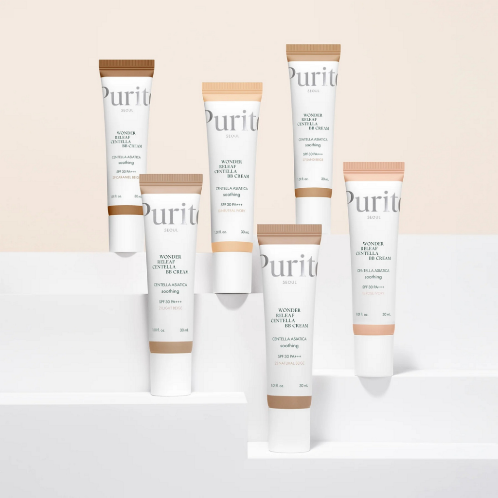 PURITO – Wonder Releaf Centella BB Cream – Base de Maquillaje – 30ml