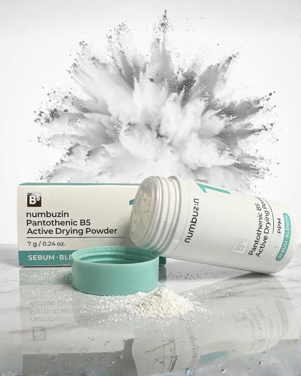 NUMBUZIN No.1 Pantothenic B5 Active Drying Powder - Polvo Antiacné
