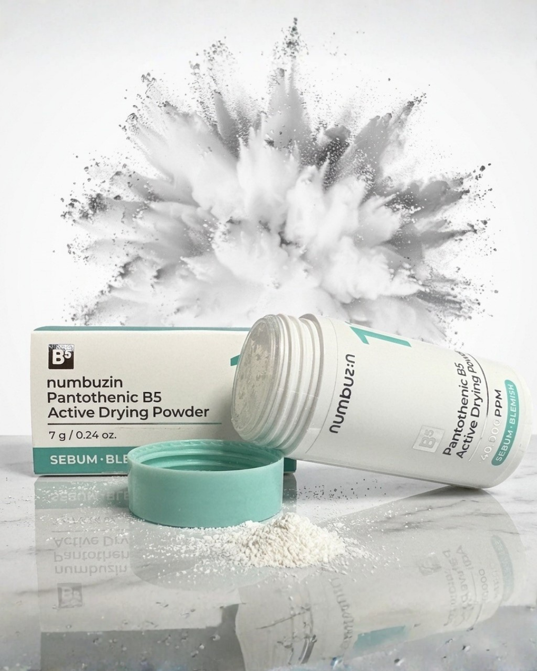 NUMBUZIN No.1 Pantothenic B5 Active Drying Powder - Polvo Antiacné