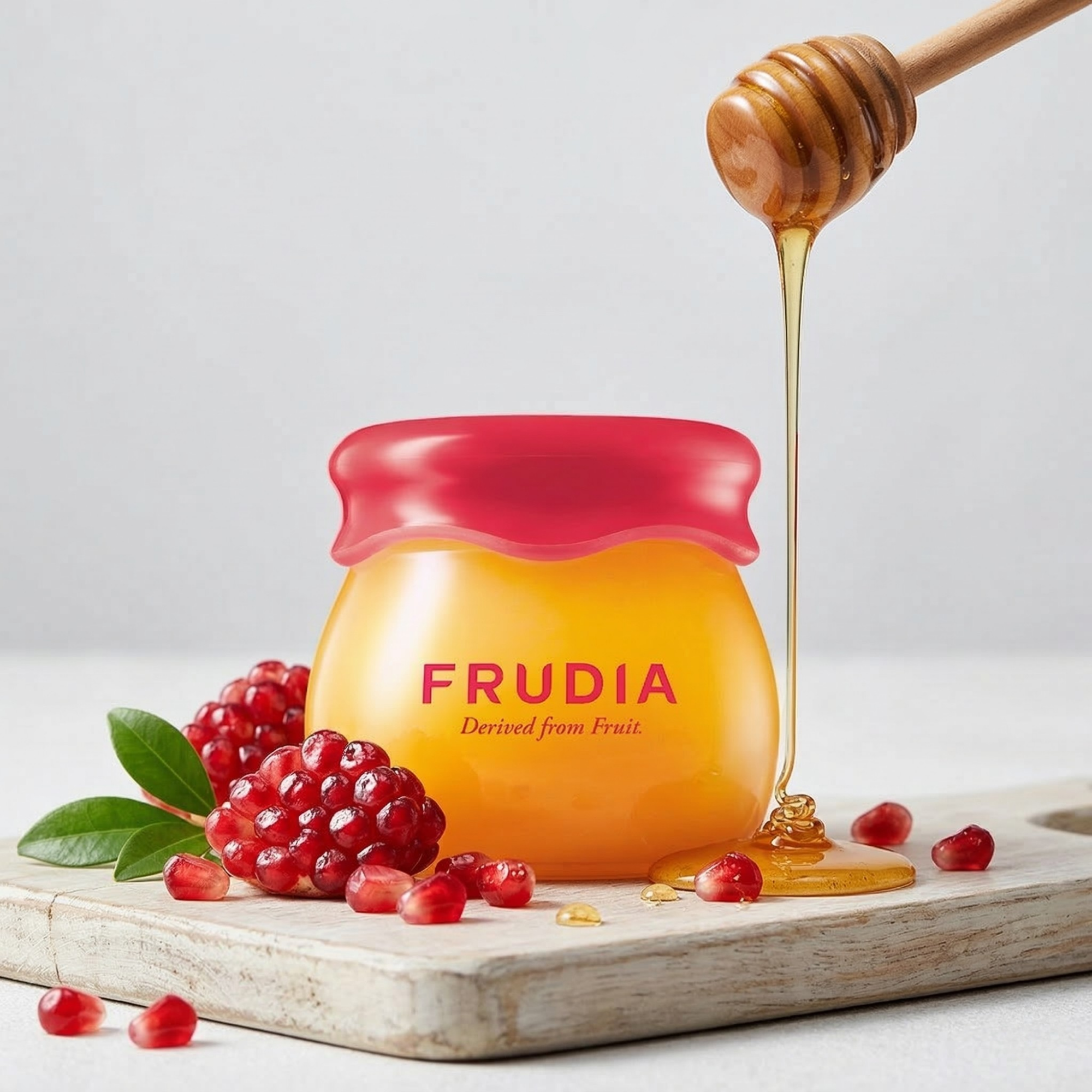 Frudia Pomegranate Honey 3-in-1 Lip Balm - Bálsamo Labial con Color y Volumen