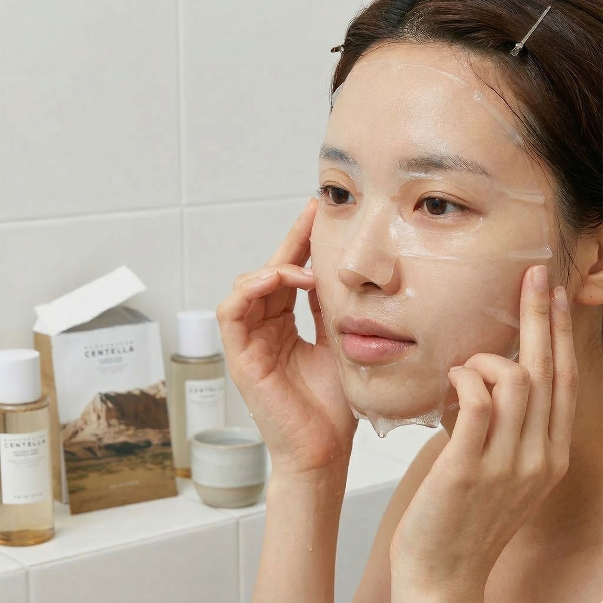 Skin1004 Centella Watergel Sheet Ampoule Mask - Mascarilla de Tela